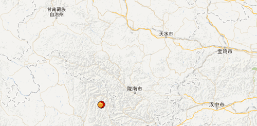 四川省平武县与九寨沟县交界发生3.3级地震