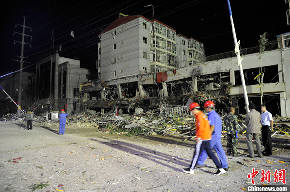 山西朔州一饭店发生爆炸+2人死亡150人住院观