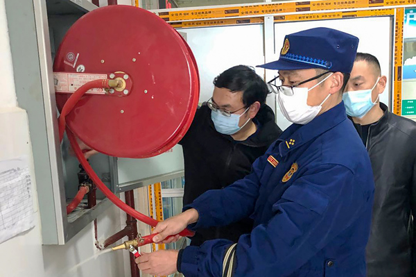 湖北消防为复工复产企业提供“3.15”消防产品监督服务