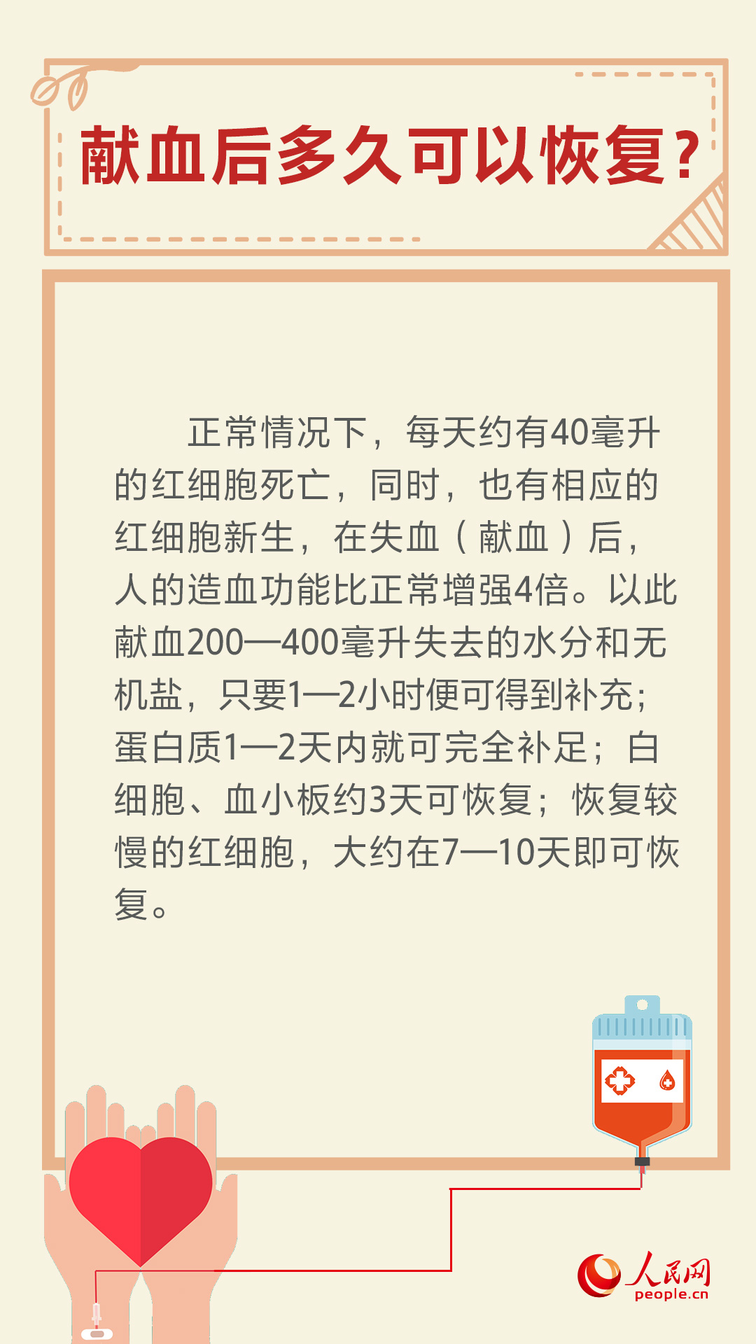 有关献血的7个知识点，一起来了解--社会·法治--人民网