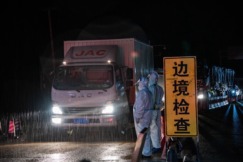 云南出入境边防检查总站加强边境管控查缉。国家移民管理局供图