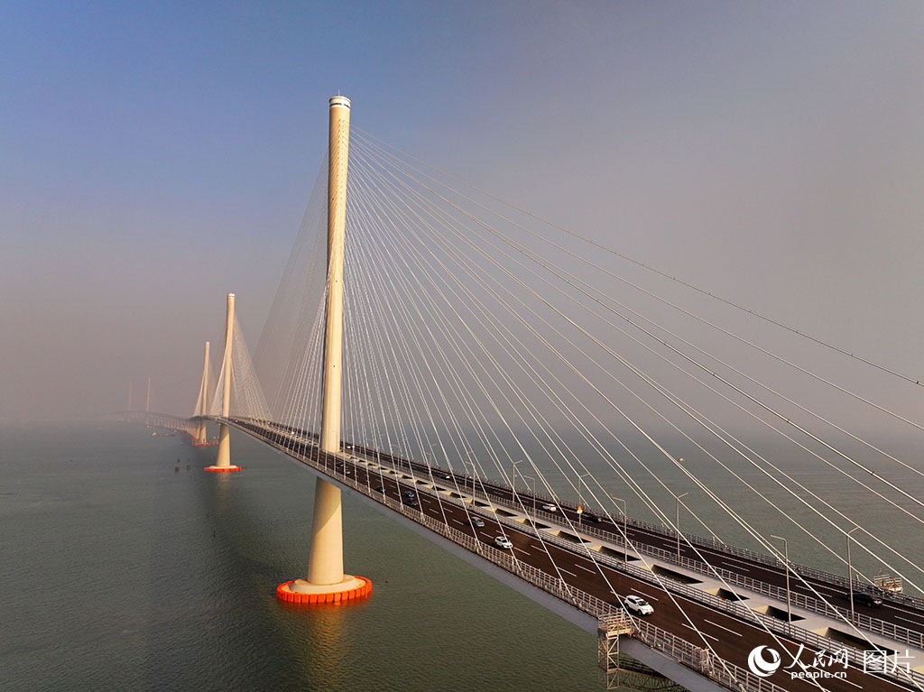 粤港澳大湾区又添大通道 黄茅海跨海通道通车【2】