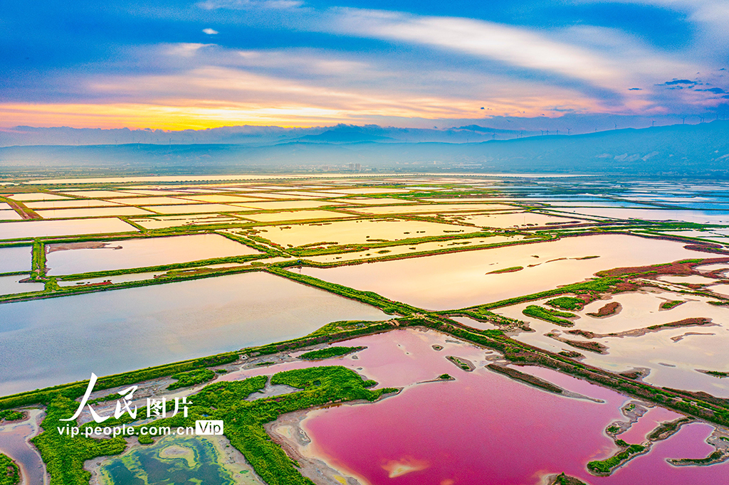 山西运城：盐湖色彩斑斓【3】