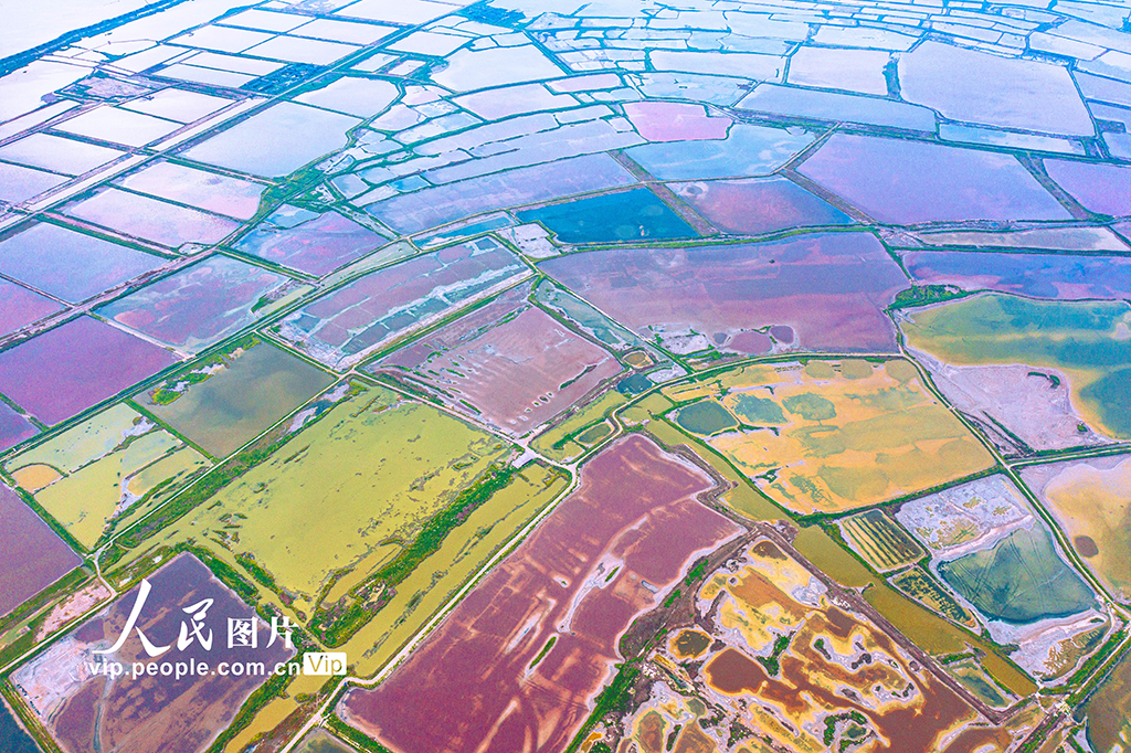 山西运城：盐湖色彩斑斓【4】