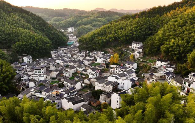 探访徽州大灵山 古村引客来