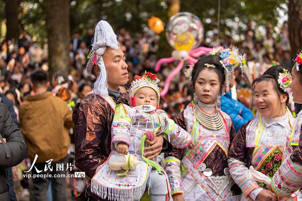 贵州从江：岜沙苗寨欢度芦笙节【7】