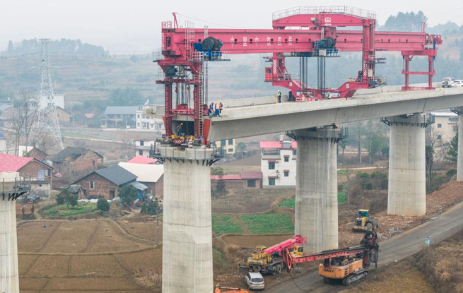 邵永高铁建设有序推进