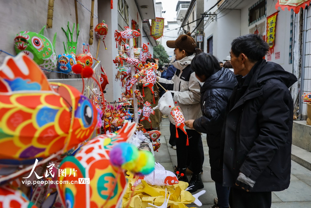 安徽歙县：古村年味浓【3】