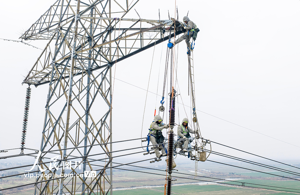安徽马鞍山：线路检修 保障供电【3】