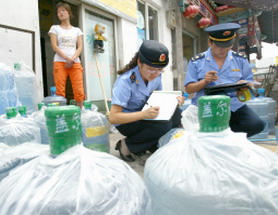 桶装水市场内幕跟踪调查:北京无照水站被工商