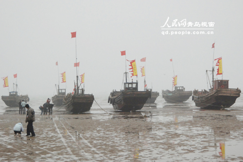 山东即墨渔民喜庆中国·田横祭海节