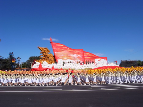 国庆阅兵游行精美瞬间