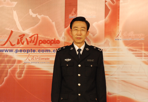 图:山西省公安厅副厅长、太原市公安局局长苏