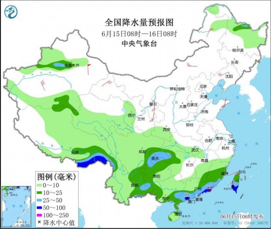 南方将出现大范围较强降水过程 华北黄淮有高温天气